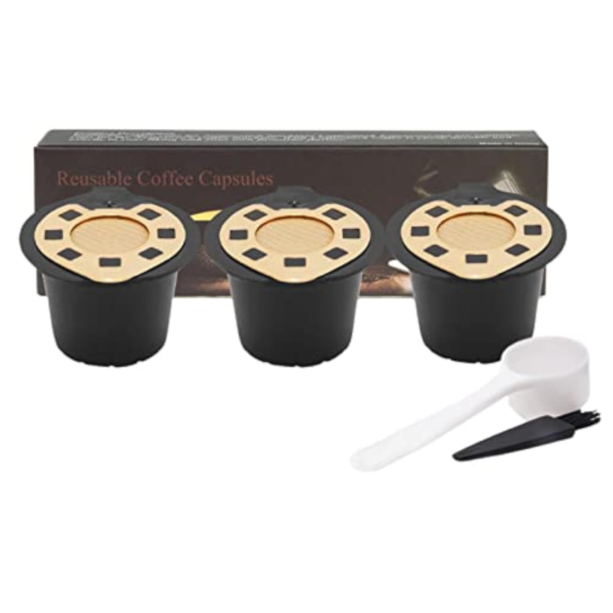 Set of 3 Coffee Capsules Pods for Nespresso